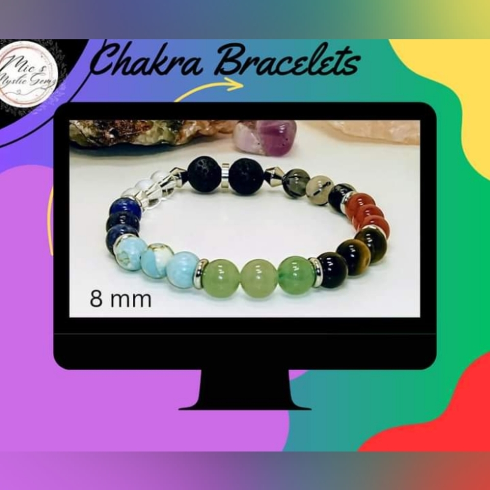 🪷 Seven Chakra bracelet